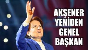 AKŞENER YENİDEN GENEL BAŞKAN
