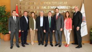 AMERİKAN TÜRK KONSEYİ’NDEN DENİB’E ZİYARET