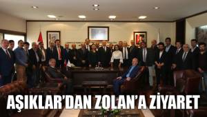 AŞIKLAR’DAN BAŞKAN ZOLAN’A ZİYARET