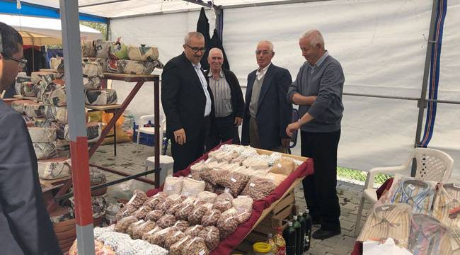 BAŞKAN ARSLAN KERMESE KATILDI