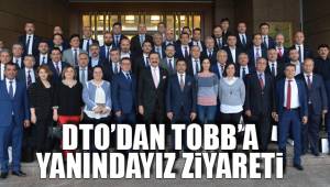DTO’DAN TOBB’A YANINDAYIZ ZİYARETİ