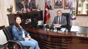 GENÇ AVUKAT'TAN BAŞKAN ŞEVKAN'A ZİYARET