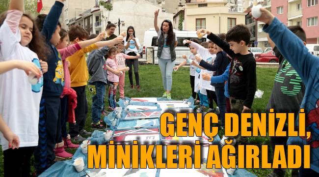 GENÇ DENİZLİ, MİNİKLERİ AĞIRLADI