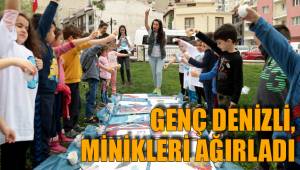 GENÇ DENİZLİ, MİNİKLERİ AĞIRLADI