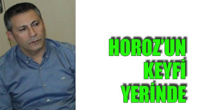HOROZ’UN KEYFİ YERİNDE