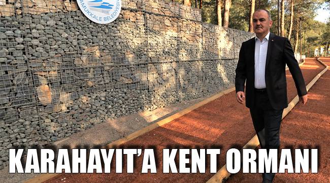 KARAHAYIT’A KENT ORMANI