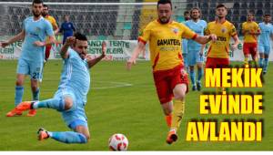 MEKİK EVİNDE AVLANDI