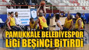PAMUKKALE BELEDİYESPOR LİGİ BEŞİNCİ BİTİRDİ
