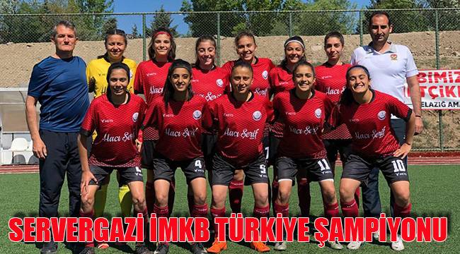 SERVERGAZİ İMKB TÜRKİYE ŞAMPİYONU