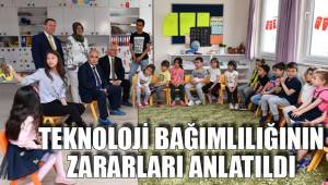 TEKNOLOJİ BAĞIMLILIĞININ ZARARLARI ANLATILDI