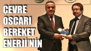 TÜRKİYE’NİN ÇEVRE OSCARI VERİLDİ