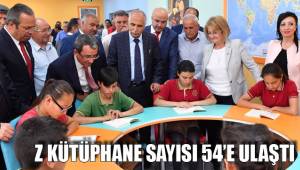 Z KÜTÜPHANE SAYISI 54’E ULAŞTI
