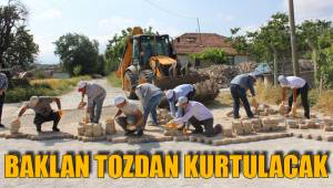 BAKLAN'DA TAŞ DÖŞENMEDİK SOKAK KALMAYACAK
