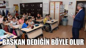 BAŞKAN DEDİĞİN BÖYLE OLUR