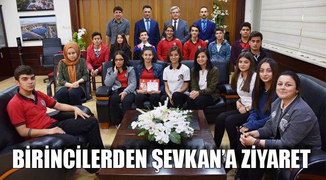 BİRİNCİLERDEN ŞEVKAN’A ZİYARET