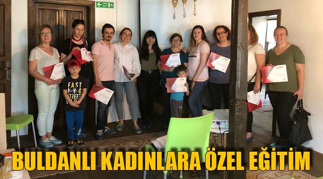 BULDANLI KADINLARA ÖZEL EĞİTİM