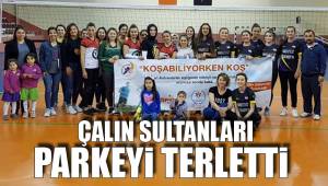 ÇALIN SULTANLARI PARKEYİ TERLETTİ