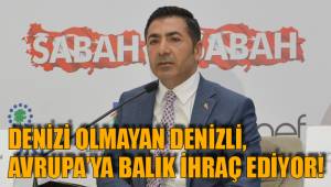 DENİZİ OLMAYAN DENİZLİ, AVRUPA’YA BALIK İHRAÇ EDİYOR!