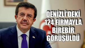 DENİZLİ'DEKİ 124 FİRMAYLA BİREBİR GÖRÜŞÜLDÜ