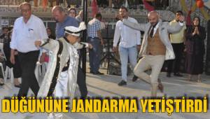 DÜĞÜNÜNE JANDARMA YETİŞTİRDİ