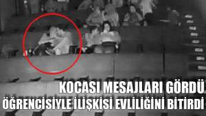 EŞİNİN ÖĞRENCİSİYLE İLİŞKİSİ EVLİLİĞİNİ BİTİRDİ