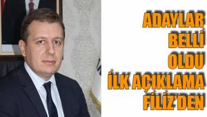 FİLİZ ADAYLARA BAŞARILAR DİLEDİ