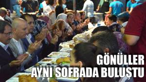 GÖNÜLLER AYNI SOFRADA BULUŞTU