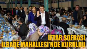 İFTAR SOFRASI İLBADE MAHALLESİ’NDE KURULDU