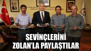 İLK ÜRÜN SEVİNCİNİ PAYLAŞTILAR