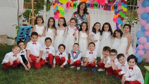Minikler ilk mezuniyet heyecanını yaşadı