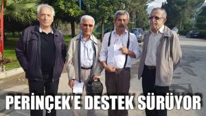 PERİNÇEK’E DESTEK SÜRÜYOR