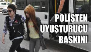 POLİSTEN UYUŞTURUCU BASKINI