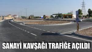 SANAYİ KAVŞAĞI TRAFİĞE AÇILDI