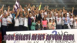 SON BİLETİ AFJET AFYON ALDI