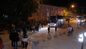 SON KAFİLEYİ BAŞKAN UĞURLADI