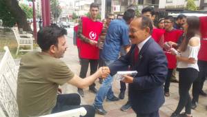 VATAN PARTİSİ DENİZLİ MİLLETVEKİLİ ADAYLARI ESNAFLA BULUŞTU