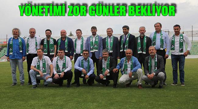 YÖNETİMİ ZOR GÜNLER BEKLİYOR