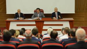 ZEYBEKCİ MUHTARLARLA BULUŞTU
