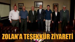 ZOLAN’A TEŞEKKÜR ZİYARETİ