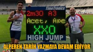ALPEREN TARİH YAZMAYA DEVAM EDİYOR