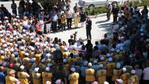 BÜYÜKŞEHİR PERSONELİ BAYRAMLAŞTI