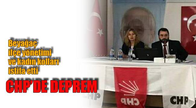 CHP’DE DEPREM