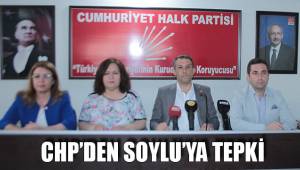 CHP'DEN SOYLU'YA TEPKİ