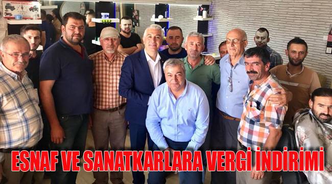 ESNAF VE SANATKARLARA VERGİ İNDİRİMİ