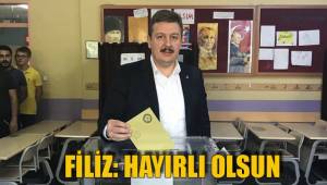 FİLİZ: HAYIRLI OLSUN