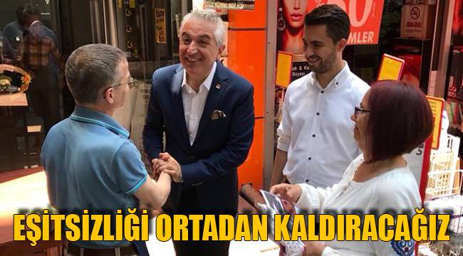 GELİR DAĞILIMI EŞİTSİZLİĞİNİ ORTADAN KALDIRACAĞIZ