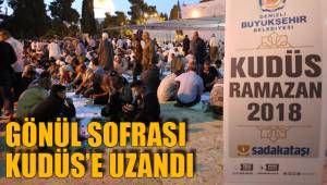 GÖNÜL SOFRASI KUDÜS’E UZANDI