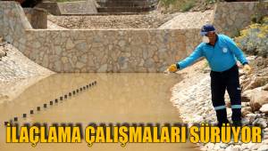 İLAÇLAMA ÇALIŞMALARI SÜRÜYOR