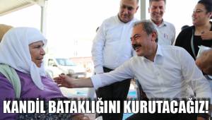 KANDİL BATAKLIĞINI KURUTACAĞIZ!