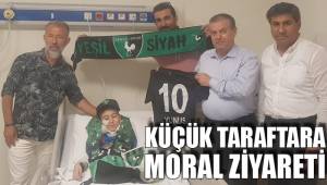 KÜÇÜK TARAFTARA MORAL ZİYARETİ